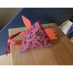 Osterset genäht mit Hase und zwei Dreieckshühnchen, Frühlingsdekoration,