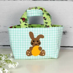 Ostertäschchen Hase mit Osterei ~ Osterkörbchen | Kindertasche | Osternest | Geschenkidee