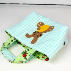 Ostertäschchen Hase mit Osterei ~ Osterkörbchen | Kindertasche | Osternest | Geschenkidee