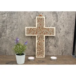 Our Father in Heaven - A prayer that everyone knows, and now also available as a decorative cross