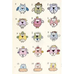 Ovales Türschild aus Schiefer mit Eulen handgemalt, Haustürschild mit Name personalisiert, Schieferschild für die Haustür, Namensschild für den Hauseingang, individuelles Familiengeschenk