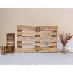 Palettenaufkleber Hochzeit – Deko-Aufkleber für Euro-Paletten | 6 Designs | Personalisierbares Hochzeitsschil