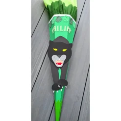 Panther Schultüte Zuckertüte als DIY Set oder in handarbeit hergestellt-personalisiert, individuell