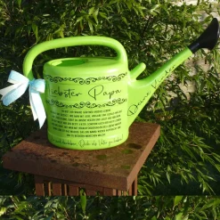 Papa Geburtstagsgeschenk Vatertag Geschenk, personalisiertes Männergeschenk,10L Gießkanne mit Namen