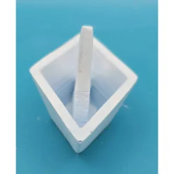 Papierboot aus Raysin in Pastell – Maritime Tischdeko handgemacht