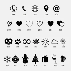 Papierkarten in höchster Qualität  - Personalisiert, Lasergravur, Blau, Grün, Gelb, Rosa - Valentinskarten