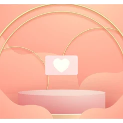 Papierkarten in höchster Qualität  - Personalisiert, Lasergravur, Blau, Grün, Gelb, Rosa - Valentinskarten