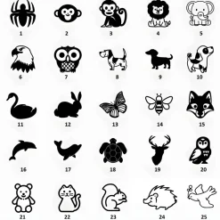 Papierkarten in höchster Qualität  - Personalisiert, Lasergravur, Blau, Grün, Gelb, Rosa - Valentinskarten