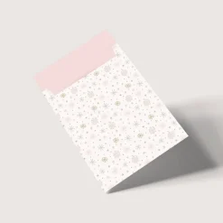 Papiertüten Set *Blush Sage Christmas* / Motiv 3 / Flachbeutel in verschiedenen Größen für Advent und Weihnachten