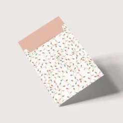 Papiertüten Set *Blush Sage Christmas* / Motiv 1 / Flachbeutel in verschiedenen Größen für Advent und Weihnachten