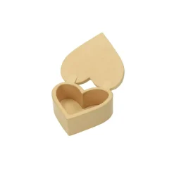 PappArt Truhe Herz 10 x 9,5 x 4 cm