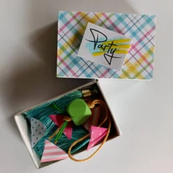 Party in der Streichholzschachtel  Karos in Pastel