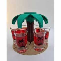 Party Palme, Schnaps Verteiler, Shot Verteiler, Partygag, Geschenkidee, JGA, Getränke ausgießer,