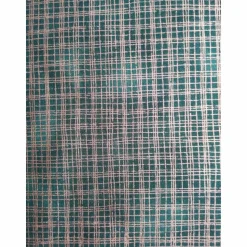 Patchworkstoff  - grüner Stoff mit Goldgitter Hoffman Fabrics