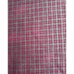 Patchworkstoff  - Rot - brauner Stoff mit Goldgitter Hoffman Fabrics