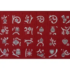 Patchworkstoff Adventskalender Scanti von Makower UK