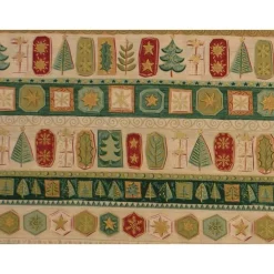 Patchworkstoff Makower UK Noel large Border Weihnachten
