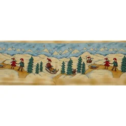 Patchworkstoff Panel von Stof Quilters Christmas Village