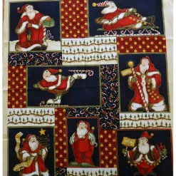 Patchworkstoff Panel von Stof Quilters Christmas Village