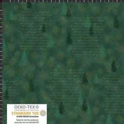 Patchworkstoff Star Springle, roter Quiltstoff mit kleinen Herzen, Sternchen und Pünktchen.