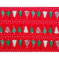 Patchworkstoff Tante Ema weihnachtliche, filigrane Kringel auf weißem Hintergrund