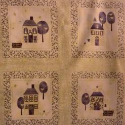 Patchworkstoff Weihnachten The Home of Christmas Pattern MCS 11-1 von Stof