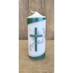 Patenkerze - Perlmutt 15x6 in verschiedenen Farben