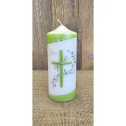 Patenkerze - Perlmutt 15x6 in verschiedenen Farben