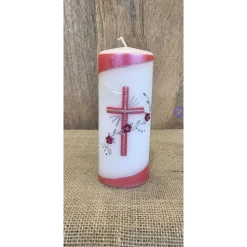 Patenkerze - Perlmutt 15x6 in verschiedenen Farben