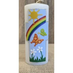 Patenkerze 15x6 - Rund oder Viereck