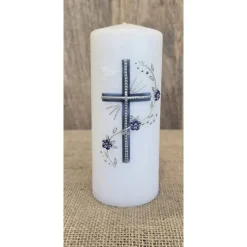 Patenkerze-meliert 15x6 in verschiedenen Farben