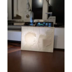 Personalisierbare Lithophane Fotos - Erinnerungen in 3D!