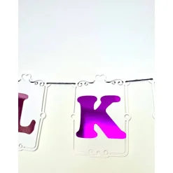 Personalisierbare Schulkind Girlande/ Endlich Schulkind/ Einschulung Deko