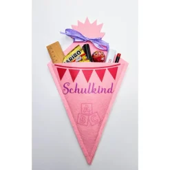 Personalisierbare Schultüte aus Filz – Geschenk zum Schulanfang, beplottet, viele Designs