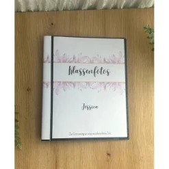 personalisierbares Fotoalbum zur Aufbewahrung von Klassenfotos im Kunststoff Hardcover, mit 20 dokumentenechten Folien