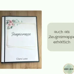 personalisierbares Fotoalbum zur Aufbewahrung von Klassenfotos im Kunststoff Hardcover, mit 20 dokumentenechten Folien