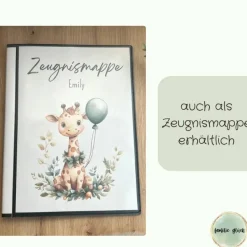personalisierbares Fotoalbum zur Aufbewahrung von Klassenfotos im Kunststoff Hardcover, mit 20 dokumentenechten Folien
