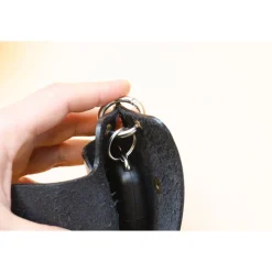 Personalisierbares Schlüssel Etui Auto Leder mit Gravur – Handgefertigte Schlüsseltasche, Geschenkidee