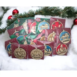 Personalisiert Weihnachtsdeko l weihnachtsdeko holz baum / weihnachtsschmuck /weihnachtsbaumkugeln l weihnachtsdeko holz