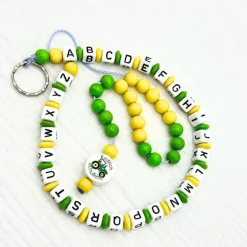 Personalisierte ABC -und Rechenkette Schulstart Einschulung  Geschenk für Erstklässler