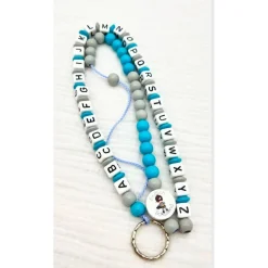 Personalisierte ABC -und Rechenkette Schulstart Einschulung  Geschenk für Erstklässler