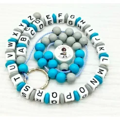 Personalisierte ABC -und Rechenkette Schulstart Einschulung  Geschenk für Erstklässler