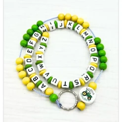 Personalisierte ABC -und Rechenkette Schulstart Einschulung  Geschenk für Erstklässler