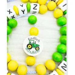 Personalisierte ABC -und Rechenkette Schulstart Einschulung  Geschenk für Erstklässler