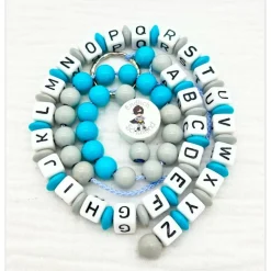 Personalisierte ABC -und Rechenkette Schulstart Einschulung  Geschenk für Erstklässler