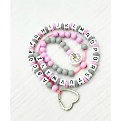 Personalisierte ABC -und Rechenkette Schulstart Einschulung  Geschenk für Erstklässler