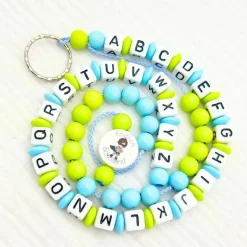 Personalisierte ABC -und Rechenkette Schulstart Einschulung  Geschenk für Erstklässler