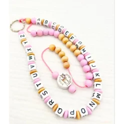 Personalisierte ABC -und Rechenkette Schulstart Einschulung  Geschenk für Erstklässler