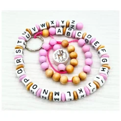 Personalisierte ABC -und Rechenkette Schulstart Einschulung  Geschenk für Erstklässler