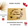 Personalisierte Box/ Geschenkebox/ Holzbox für verschiedene Anlässe wie Hochzeit, Geburtstag, Taufe, Weihnachten